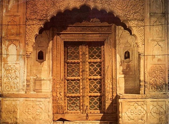 Entrance to a Palace from Rajasthan India | MasterArt